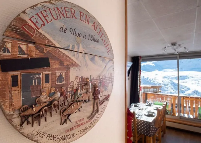 - Pour 6, 3 Flocons Or, 2 Bains, Proche Remontees Mecaniques - Fr-1-637-48 瓦托伦斯